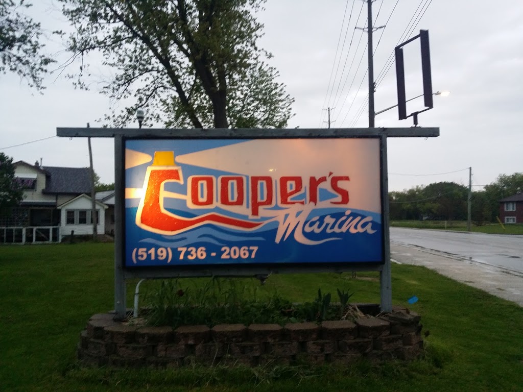 Coopers Marina | 1226-1228 Front Rd N, Amherstburg, ON N9V 3R3, Canada | Phone: (519) 736-2067