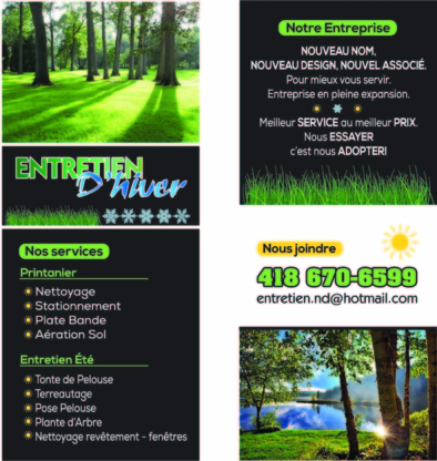 Entretien ND | 3057 Rue Saindon, Lévis, QC G6J 0C2, Canada | Phone: (418) 670-6599