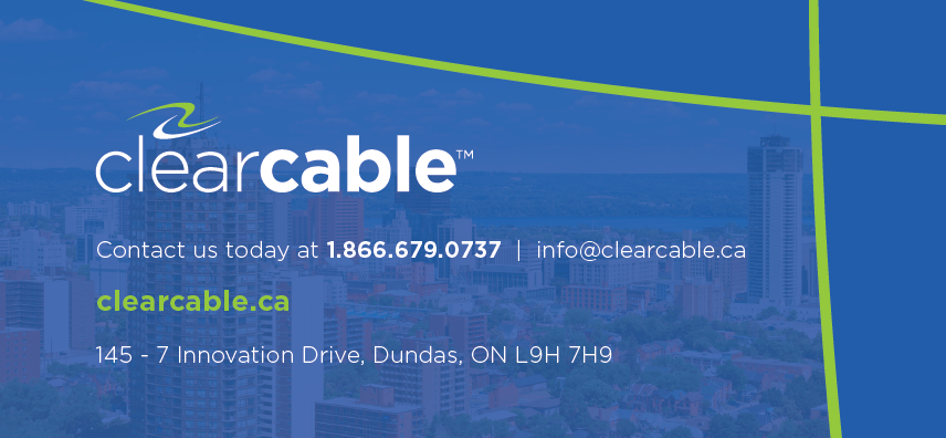 Clearcable Networks | 7 Innovation Dr Ste 145, Dundas, ON L9H 7H9, Canada | Phone: (905) 667-3909