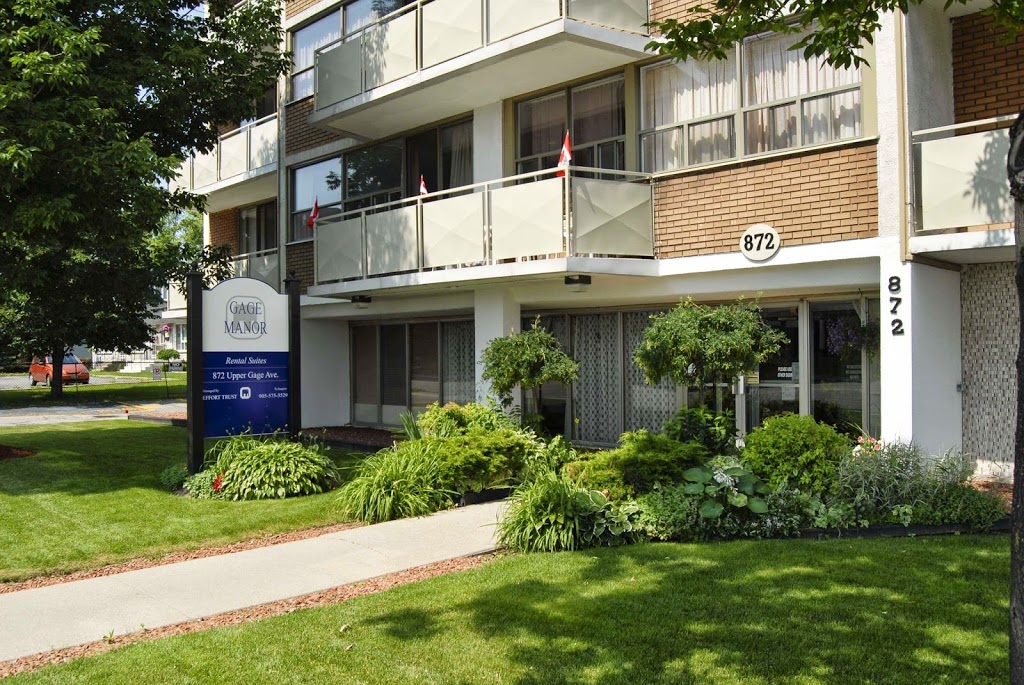 Gage Manor Apartments | 872 Upper Gage Ave, Hamilton, ON L8V 4K6, Canada | Phone: (905) 575-3529