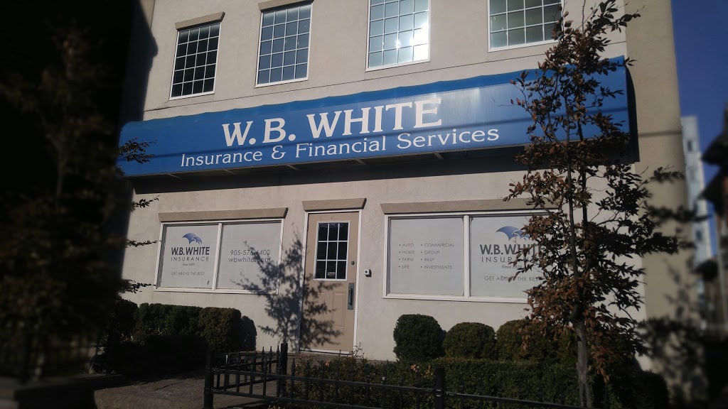 W B White Insurance Ltd | 110 King St E, Oshawa, ON L1H 1B6, Canada | Phone: (905) 576-6400