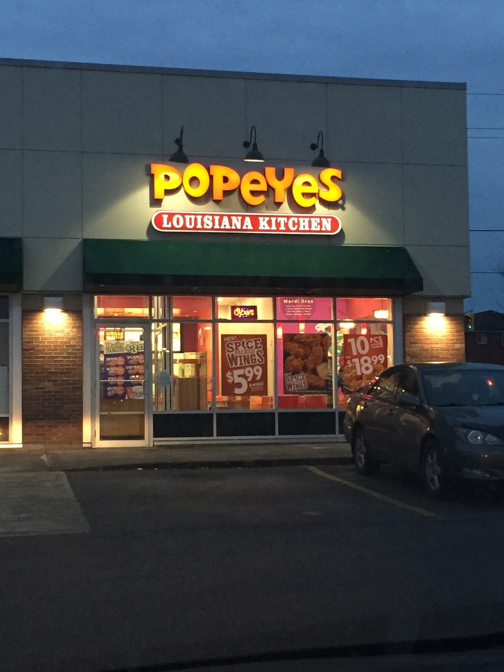 Popeyes® Louisana Kitchen | 3750 Midland Ave, Scarborough, ON M1V 4V3, Canada | Phone: (416) 298-0444