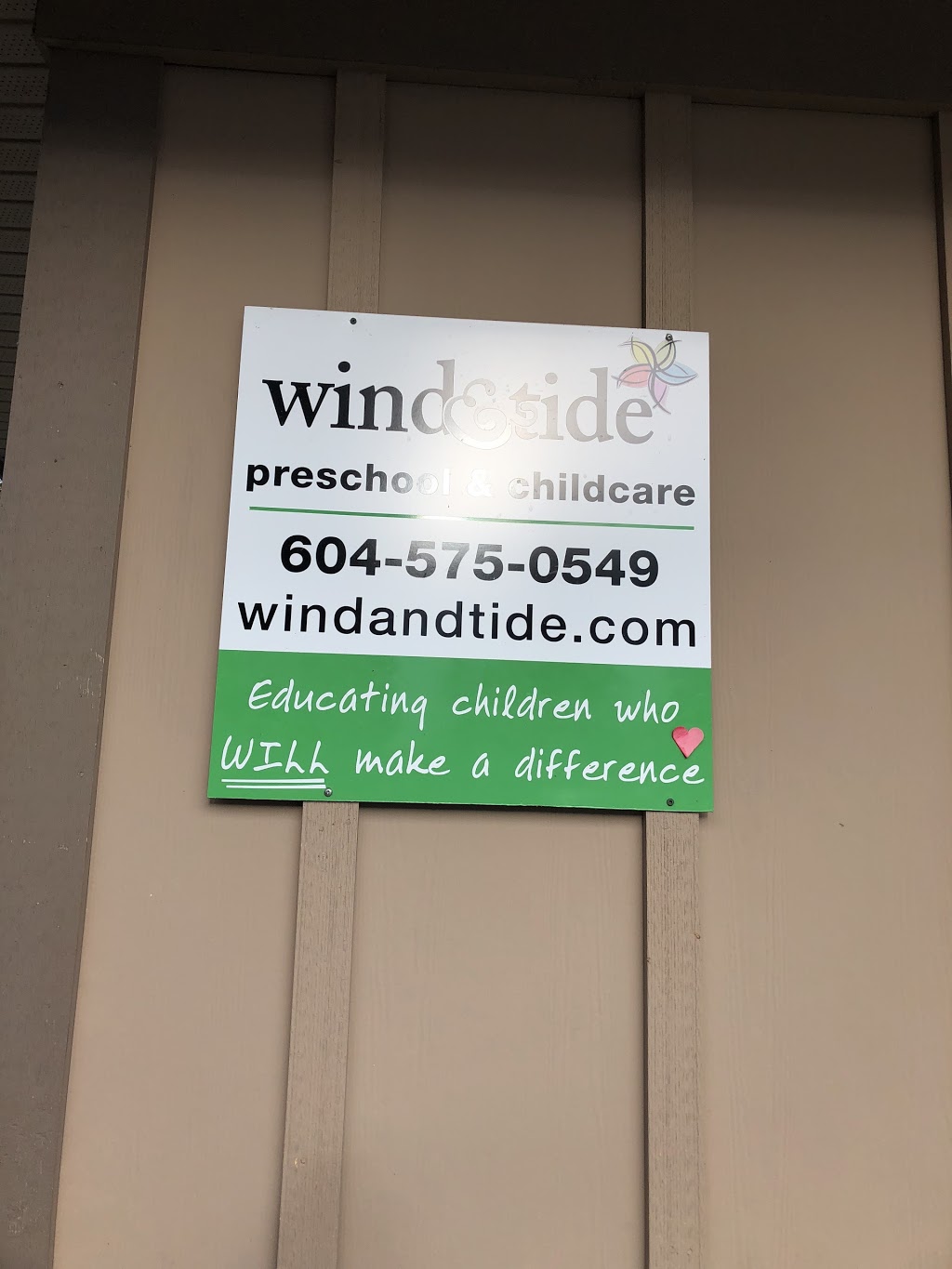 Wind & Tide Preschools Ltd | 8870 Glover Rd, Langley City, BC V1M, Canada | Phone: (604) 882-8653