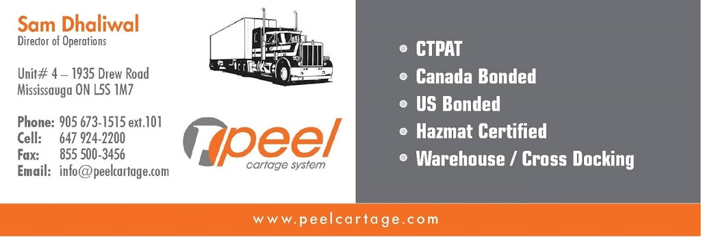 Peel Cartage System | 11065 Hwy 50, Kleinburg, ON L0J 1C0, Canada | Phone: (905) 673-1515