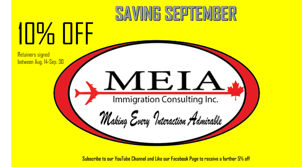 MEIA Immigration Consulting Inc. | 3450 Fieldgate Dr #303, Mississauga, ON L4X 2J5, Canada | Phone: (416) 907-4284