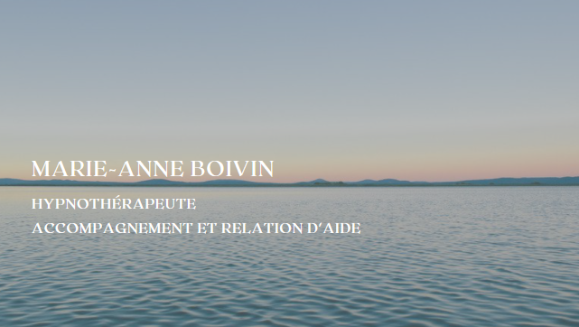 Hypnose Marie-Anne Boivin - Hypnothérapeute | 772 5e rue de la Pointe, Shawinigan, QC G9N 1E9, Canada | Phone: (418) 928-9634