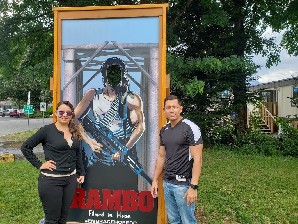 Cardboard Cutout commemorating the filming of First Blood | Water Ave, Hope, BC V0X 1L0, Canada | Phone: (604) 869-2021