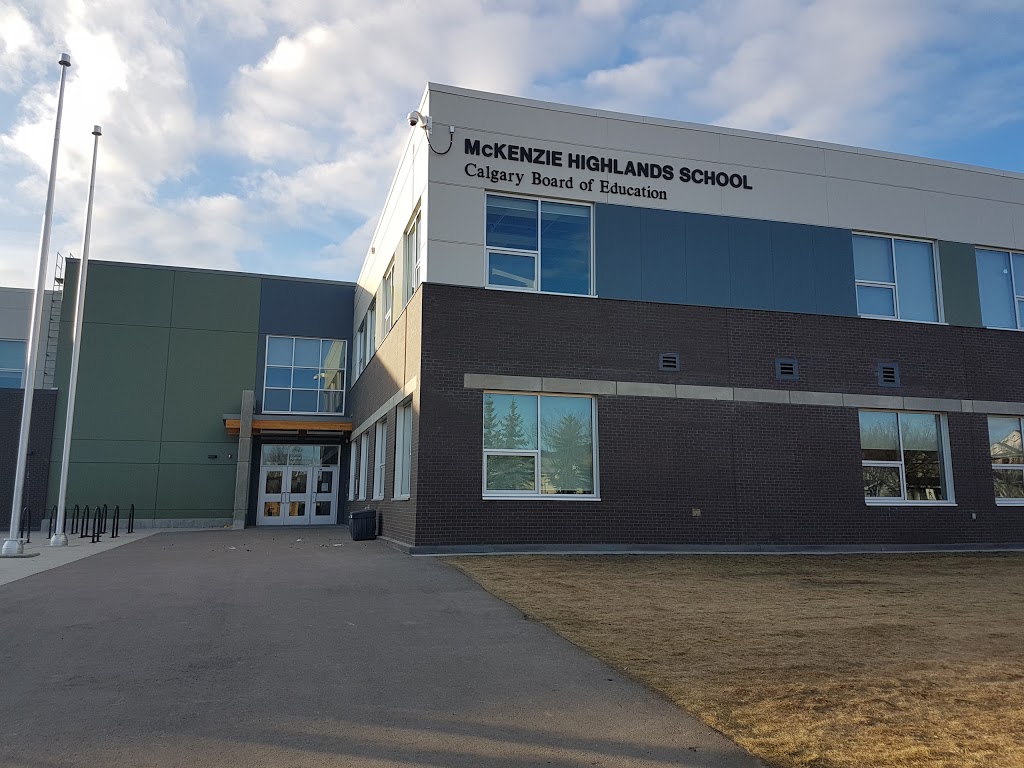 McKenzie Highlands School | Calgary Board of Education | 25 McKenzie Towne Dr SE, Calgary, AB T2Z 4B7, Canada | Phone: (403) 817-3544