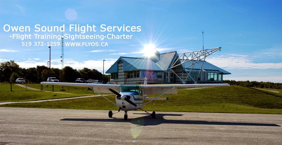 Owen Sound Flight Services Inc | Billy Bishop Regional Airport, 203807 ON-26, Owen Sound, ON N4K 5W4, Canada | Phone: (519) 372-1259