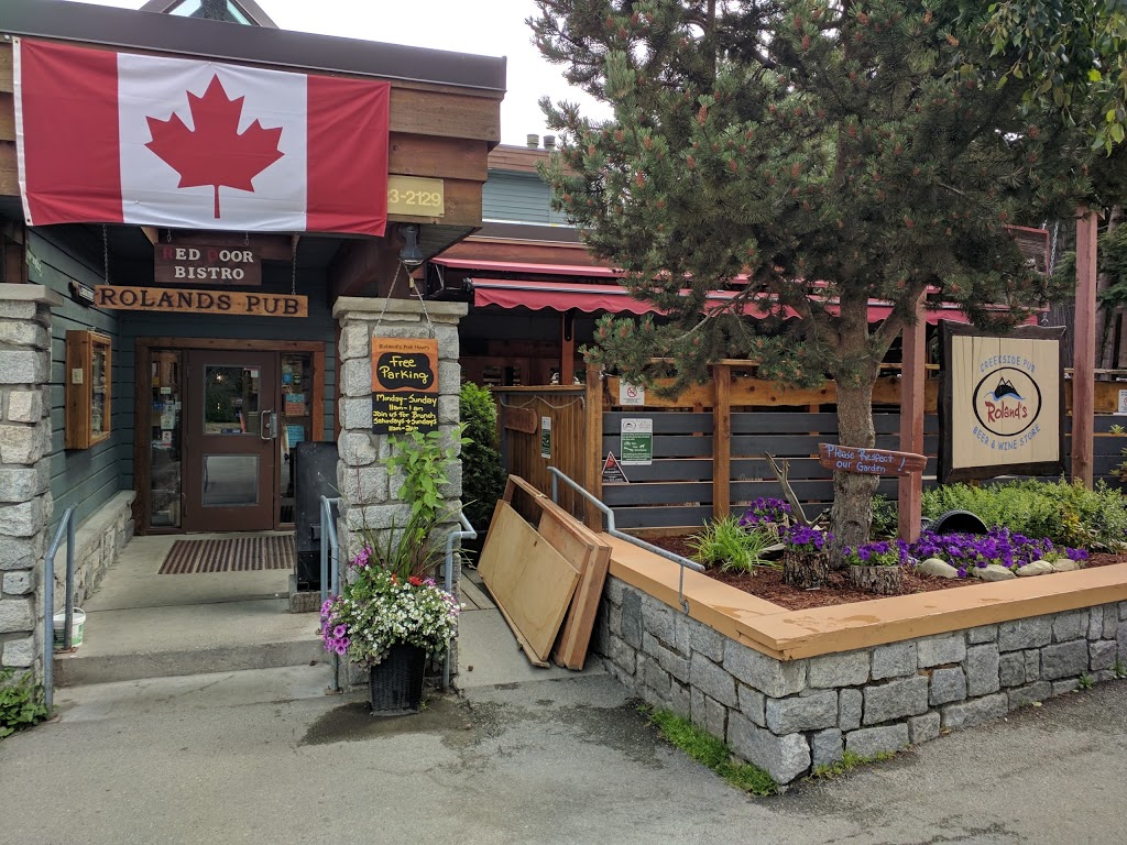 Rolands Creekside Pub and Beer & Wine Store | 2129 Lake Placid Rd #23, Whistler, BC V8E 0N4, Canada | Phone: (604) 932-5940