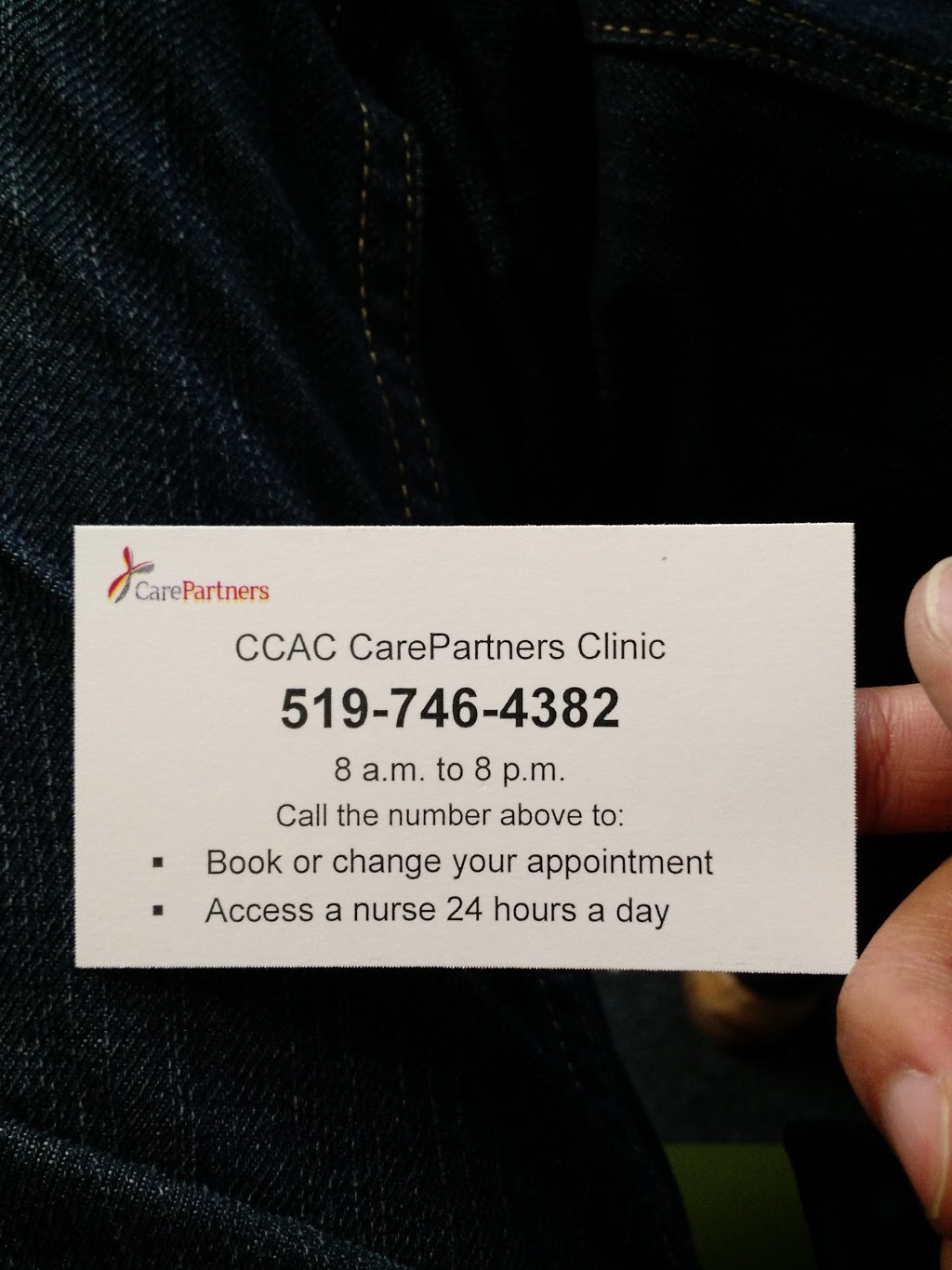 CCAC CarePartners Clinic | 490 Dutton Dr, Waterloo, ON N2L 6H7, Canada | Phone: (519) 746-4382