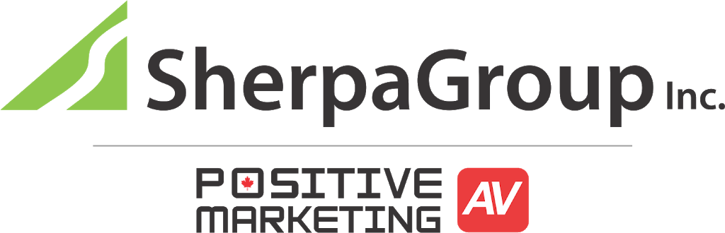 Sherpa Group Inc / Positive Marketing A/V | 335 Admiral Blvd #13, Mississauga, ON L5T 2N2, Canada | Phone: (905) 565-9028