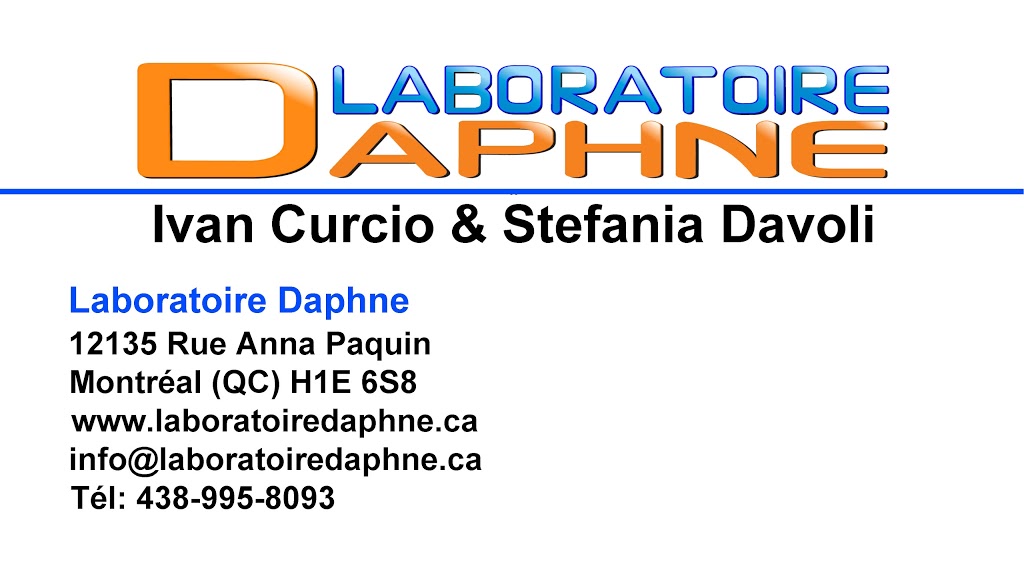 Laboratoire Daphne | 12135 Rue Anna-Paquin, Montréal, QC H1E 6S8, Canada | Phone: (438) 995-8093