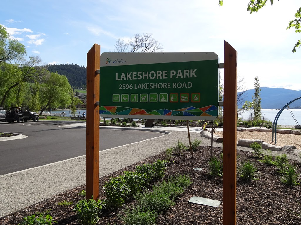 Lakeshore Park & Beach | 2596 Lakeshore Rd, Vernon, BC V1H 1N1, Canada | Phone: (250) 545-6035