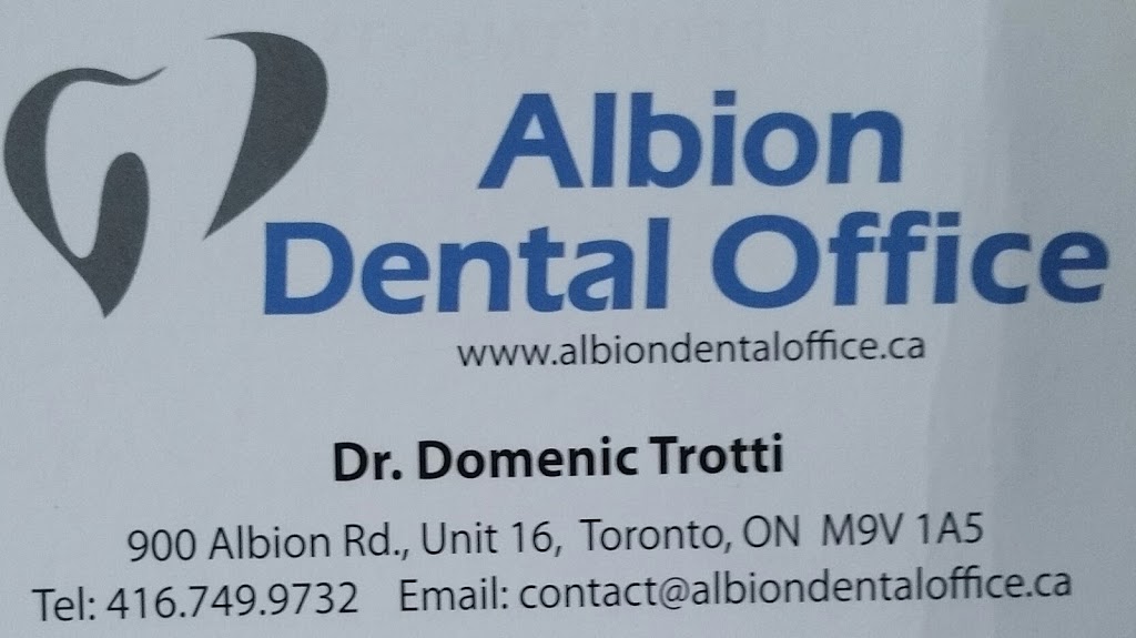 Albion Dental Office | 900 Albion Rd, Etobicoke, ON M9V 1A5, Canada | Phone: (416) 749-9732