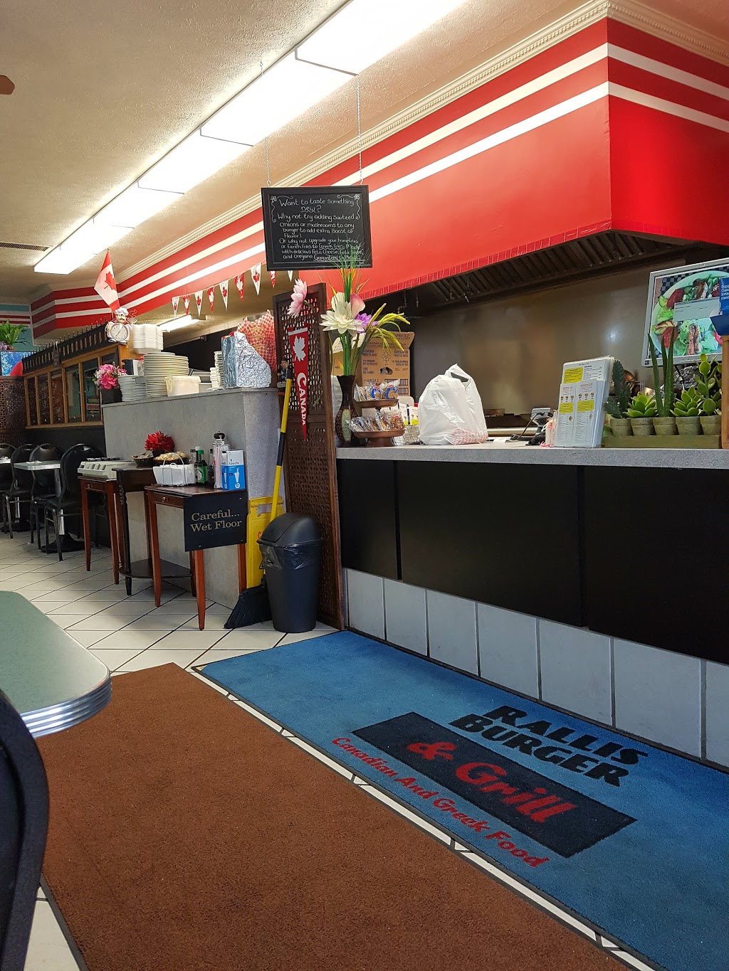 Rallis Burgers Family Restaurant | 294 Queen St, Acton, ON L7J 1P8, Canada | Phone: (519) 853-5775