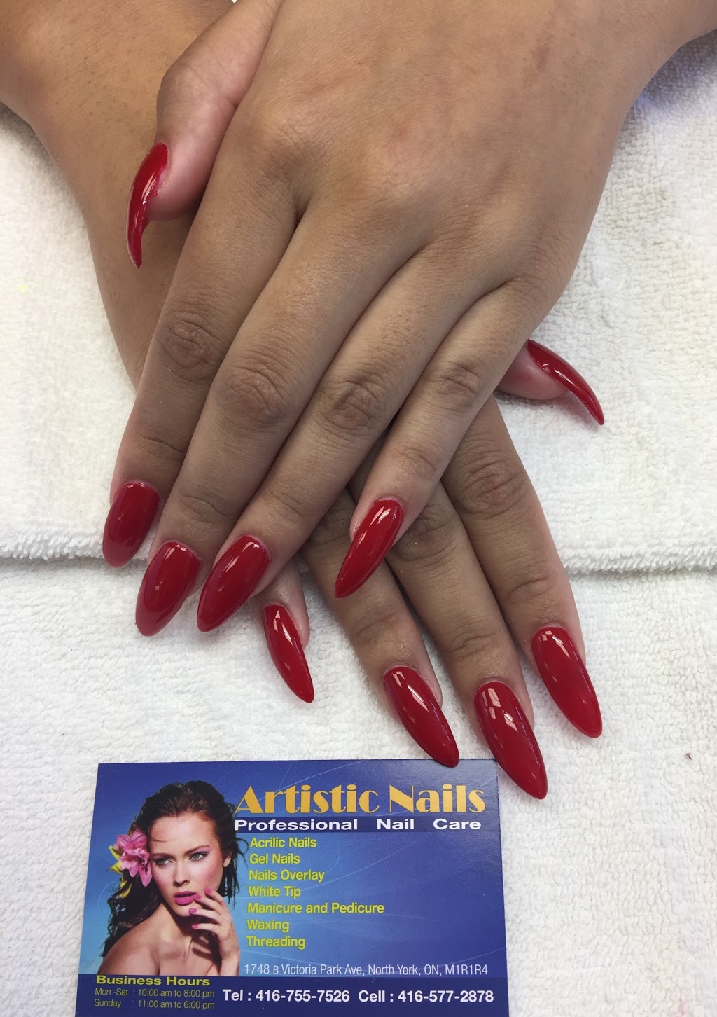 Artistic Nails | 1748 B Victoria Park Ave, North York, ON M1R 1R4, Canada | Phone: (416) 755-7526