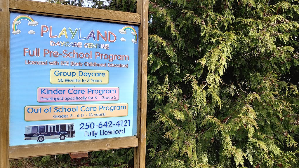 Playland Daycare | 7081 Grant Rd W, Sooke, BC V9Z 0N6, Canada | Phone: (250) 642-4121