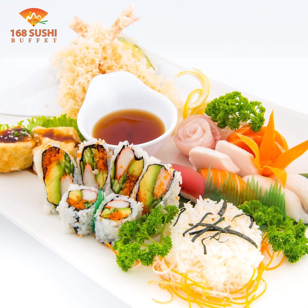 168 Sushi Asian Buffet Bar | 1130 Dearness Dr, London, ON N6E 1N9, Canada | Phone: (519) 601-1681