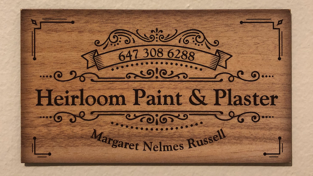 Heirloom Paint & Plaster | 46 Rosehill Dr, Whitchurch-Stouffville, ON L4A 2Y3, Canada | Phone: (647) 308-6288