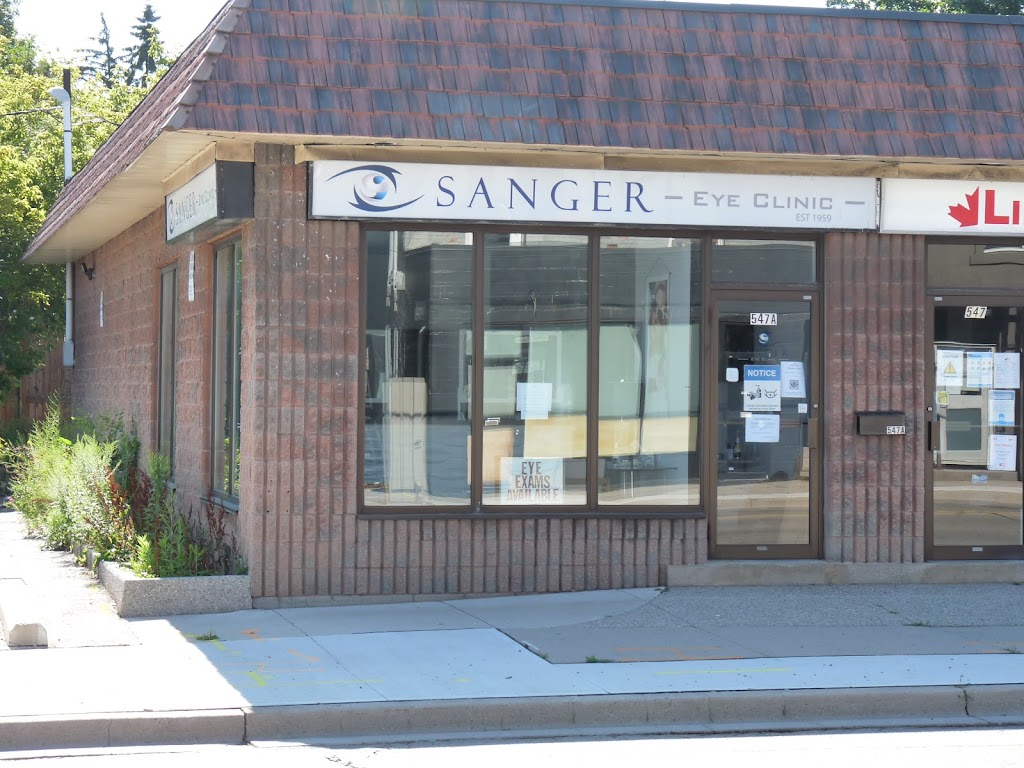 Sanger Eye Clinic - Hamilton Mountain | 547 Upper James St, Hamilton, ON L9C 2Y5, Canada | Phone: (905) 574-2668