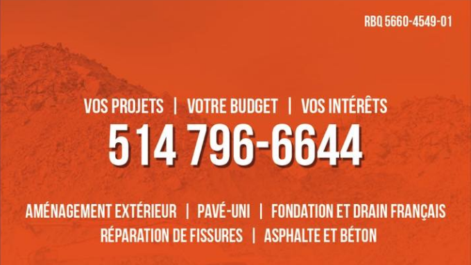 Excavation DSylvestre | 394 Rue du Colibri, Rosemère, QC J7A 4N4, Canada | Phone: (514) 796-6644