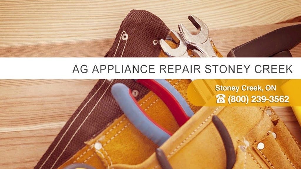 AG Appliance Repair Stoney Creek | 33 Leslie Dr, Stoney Creek, ON L8G 2P9, Canada | Phone: (800) 239-3562