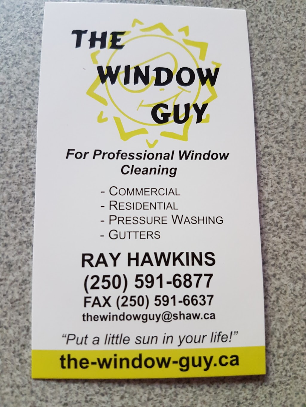 Window Guy | Nanaimo, BC V9R 5Z2, Canada | Phone: (250) 591-6877