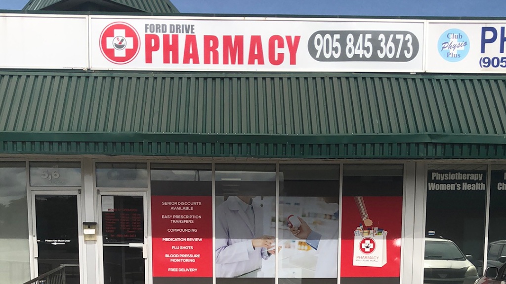 Ford Drive Pharmacy | 609 Ford Dr Unit#7, Oakville, ON L6J 7Z6, Canada | Phone: (905) 845-3673