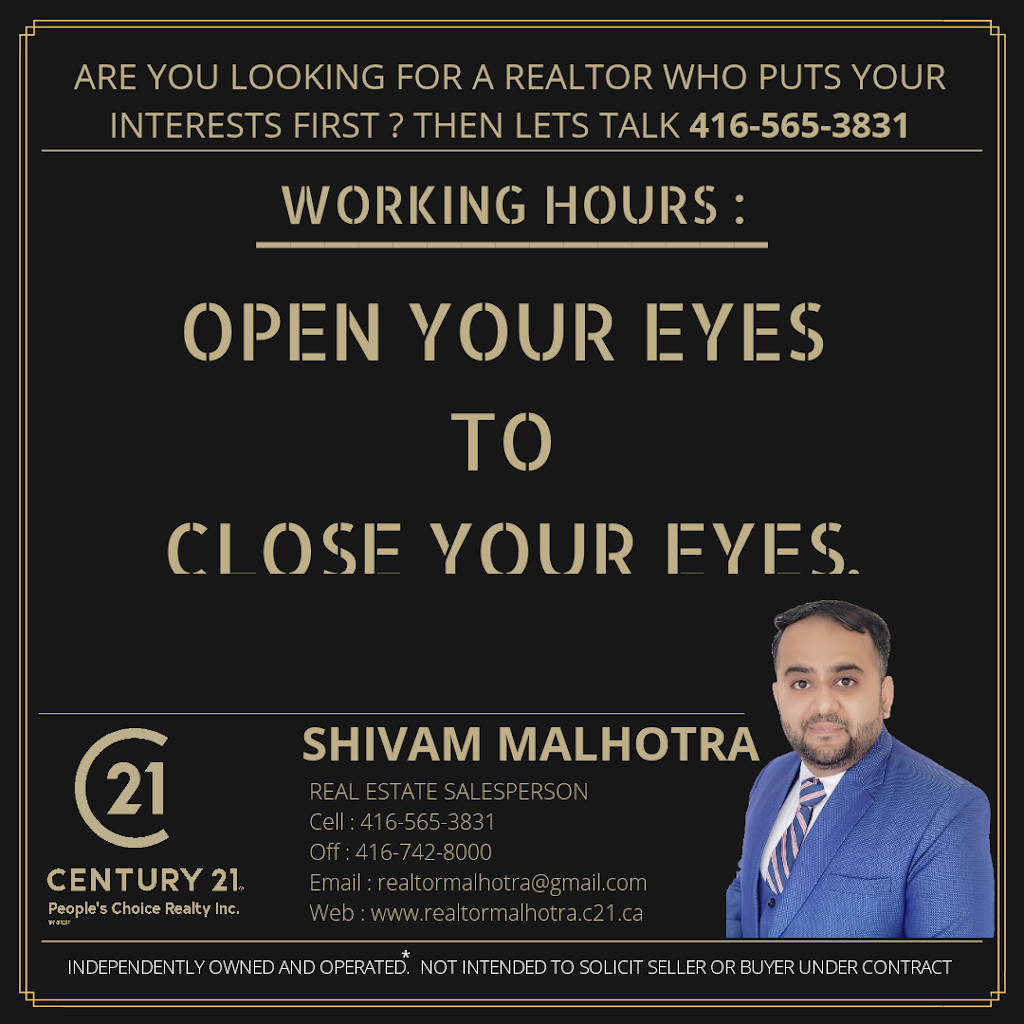 REALTOR MALHOTRA | 21 Markbrook Ln, Etobicoke, ON M9V 5E4, Canada | Phone: (416) 565-3831