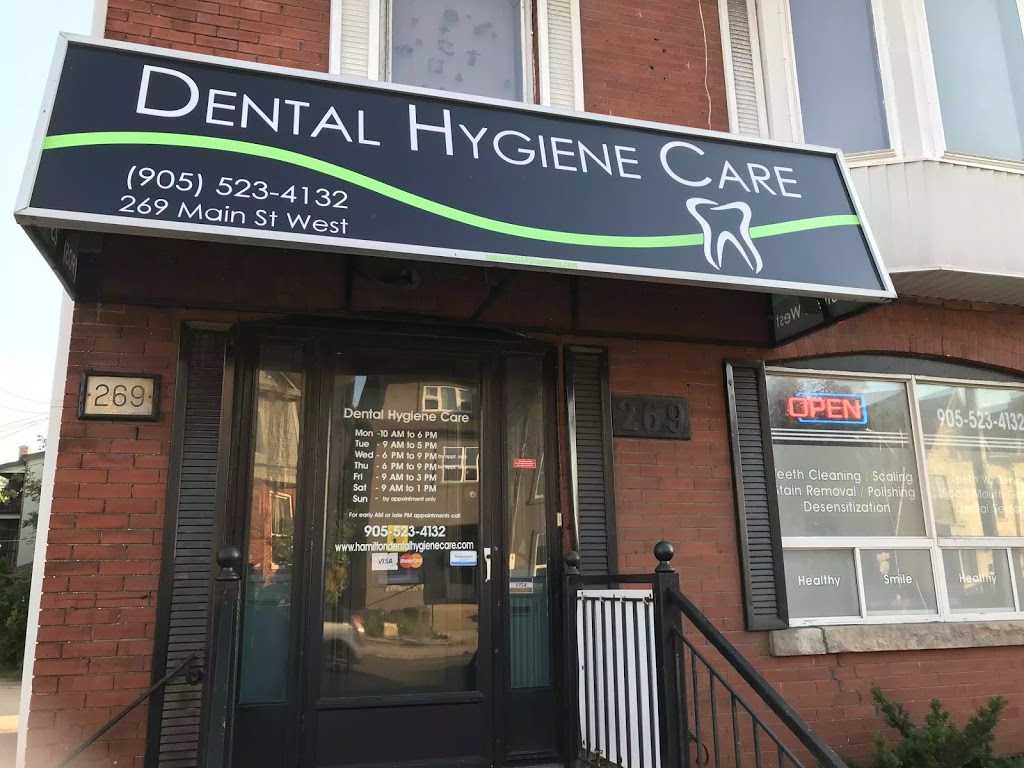 Dental Hygiene Care | 269 Main St W, Hamilton, ON L8P 1J5, Canada | Phone: (905) 523-4132