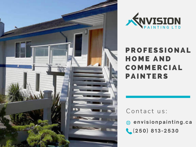 Envision Painting Ltd. - Painters Victoria BC | 3375 Whittier Ave #207, Victoria, BC V8Z 3R1, Canada | Phone: (250) 813-2530