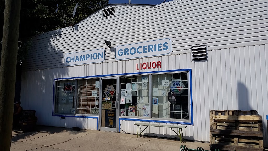 Champion Grocery & Liquor Store | 123 Main St, Champion, AB T0L 0R0, Canada | Phone: (403) 897-3808