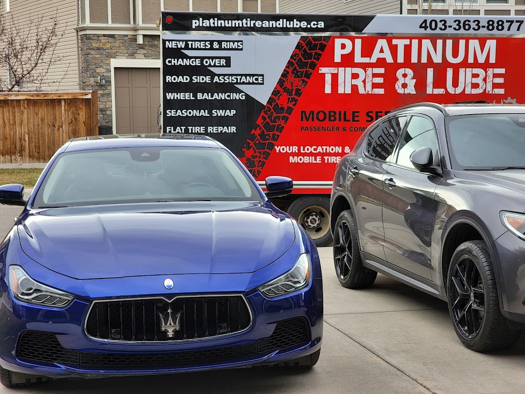 Platinum Tire and Lube Mobile Service | 100 100 Rainbow Falls Bay, Chestermere, AB T1X 0S5, Canada | Phone: (403) 363-8877