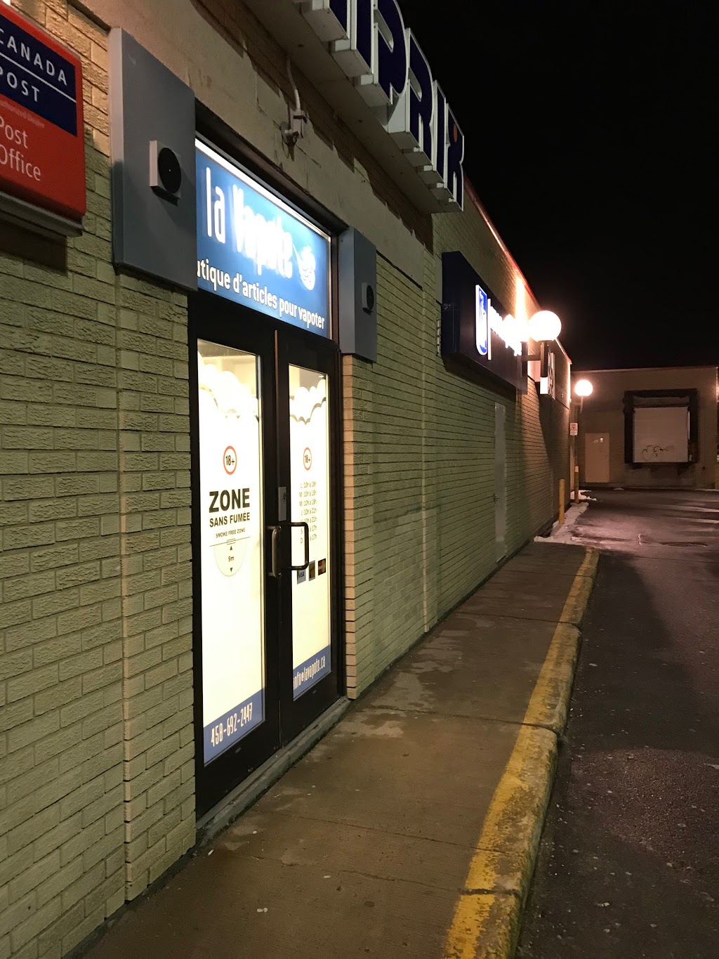 la Vapote | Centre Régional, 200 Boulevard DAnjou, Châteauguay, QC J6K 1C5, Canada | Phone: (450) 692-2447