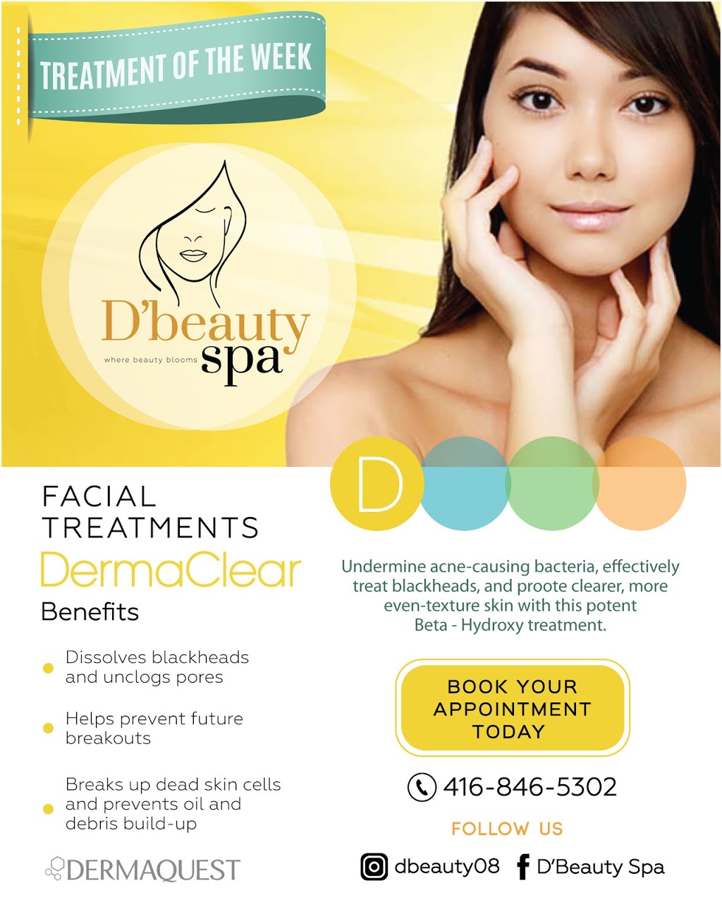 D Beauty Spa | 1801 Lakeshore Rd E, Mississauga, ON L5J 1J6, Canada | Phone: (416) 846-5302