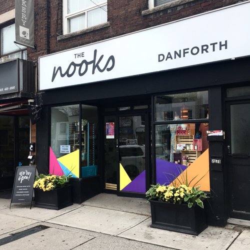 The Nooks Danforth | 2038 Danforth Ave, Toronto, ON M4C 1J7, Canada | Phone: (647) 748-1218
