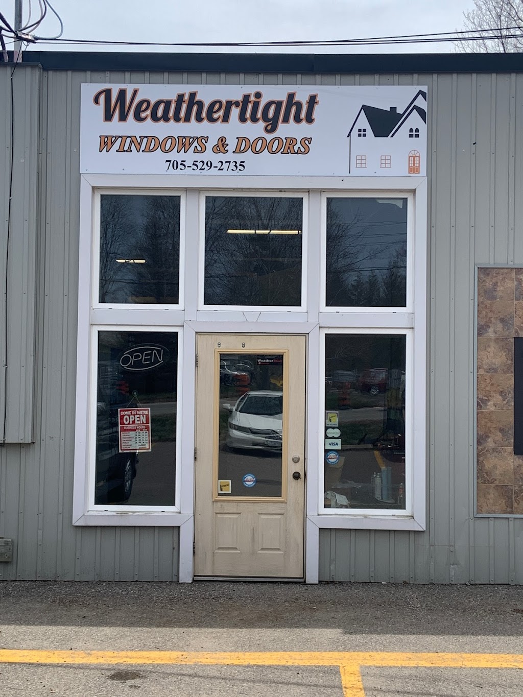 Weathertight Windows and Doors | 781 Balm Beach Rd E Unit B, Midland, ON L4R 4K4, Canada | Phone: (705) 427-7053