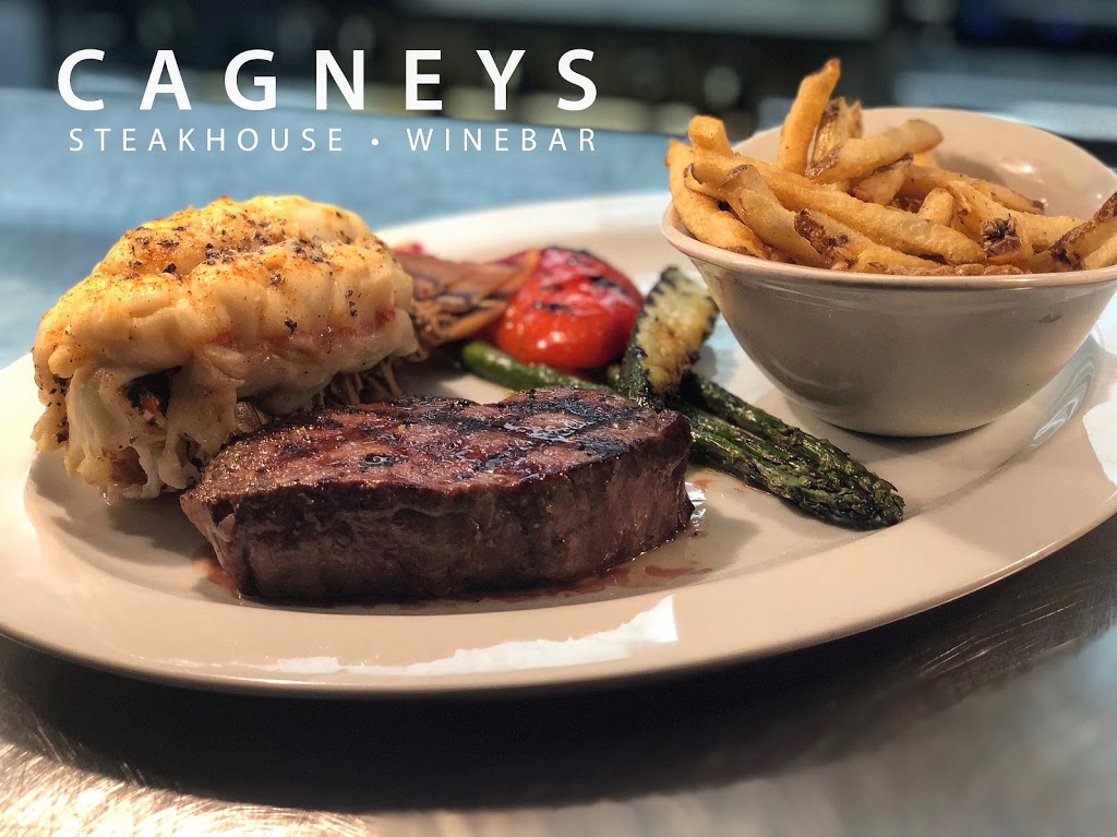 Cagneys Steakhouse & Winebar | 128 Queen St S Unit 10, Mississauga, ON L5M 1K8, Canada | Phone: (905) 826-2311