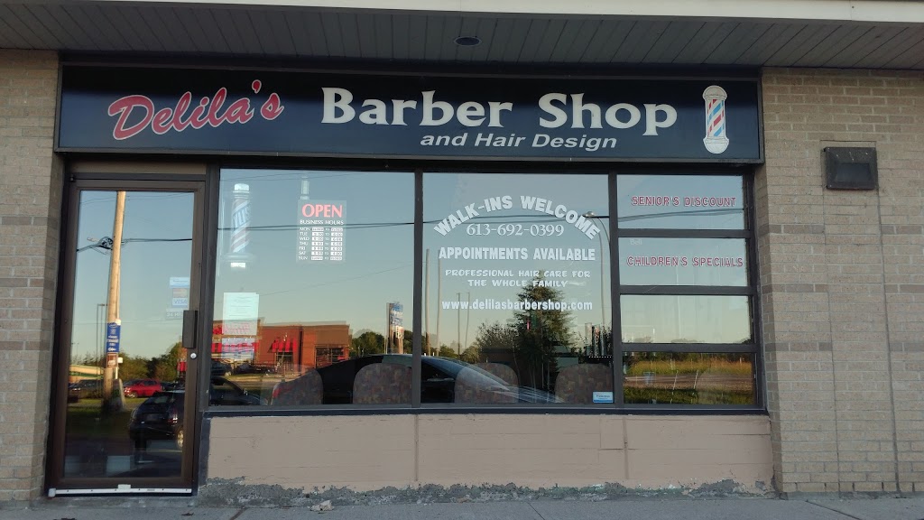 Delila`s Barber Shop | 2584 River Rd, Manotick, ON K4M 1B4, Canada | Phone: (613) 692-0399