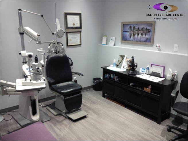 Baden Eyecare Centre (Dr. Sonya Frank, Optometrist) | 21 Snyders Rd E, Baden, ON N3A 2V3, Canada | Phone: (519) 214-2020