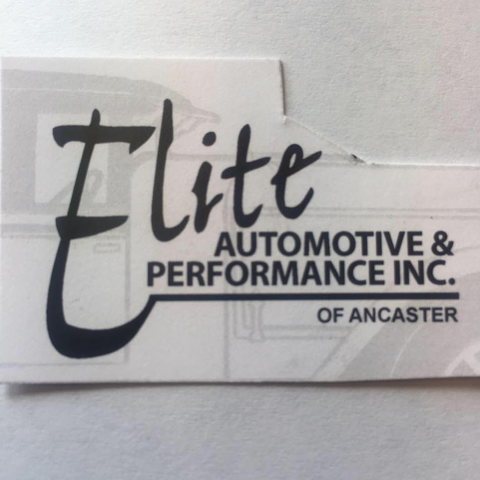 Elite Automotive & Performance Inc | 116 Wilson St E, Ancaster, ON L9G 2B7, Canada | Phone: (905) 304-5423