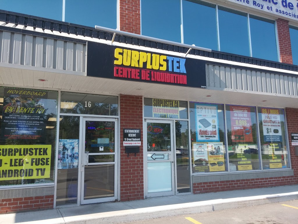 Surplustek | 16 Grand Boulevard, LÎle-Perrot, QC J7V 7P8, Canada | Phone: (514) 453-7333