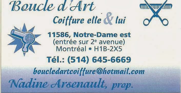 Boucle Dart Coiffure | 11586 Rue Notre-Dame Est, Pointe-aux-Trembles, QC H1B 2X5, Canada | Phone: (514) 645-6669