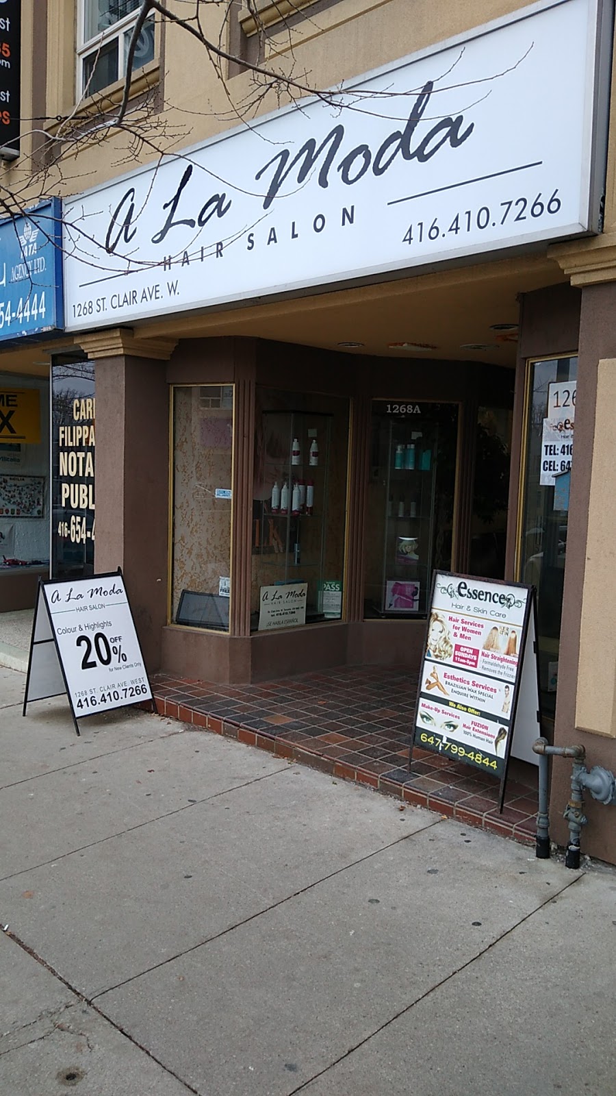 A La Moda Hair Salon | 1268 St Clair Ave W, Toronto, ON M6E 1B9, Canada | Phone: (416) 410-7266