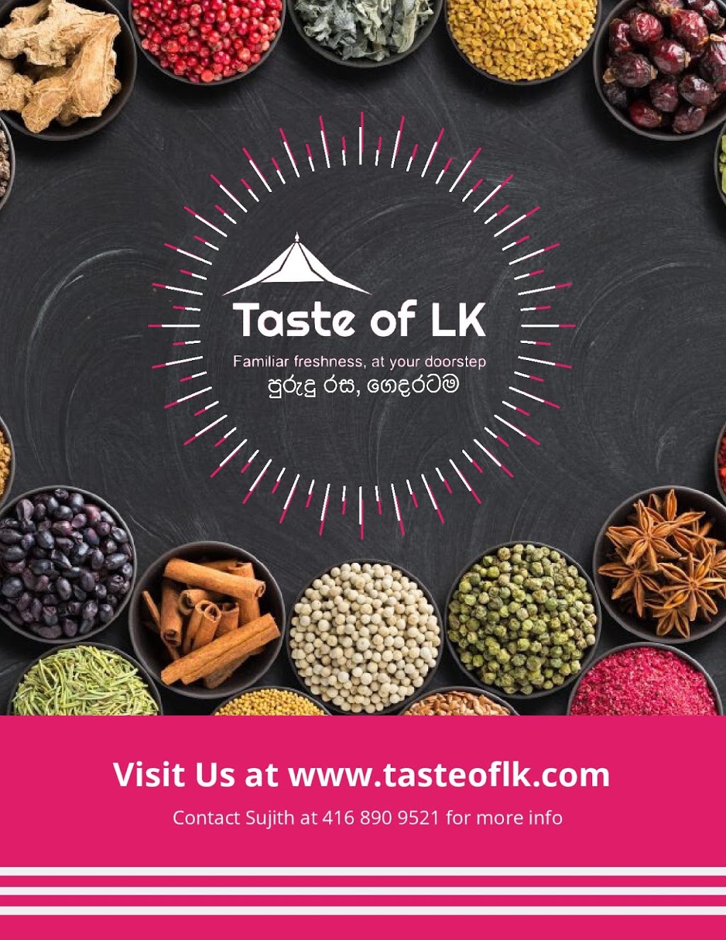 TasteOfLK | 5 Richgrove Dr No 114, Etobicoke, ON M9R 0A3, Canada | Phone: (416) 890-9521