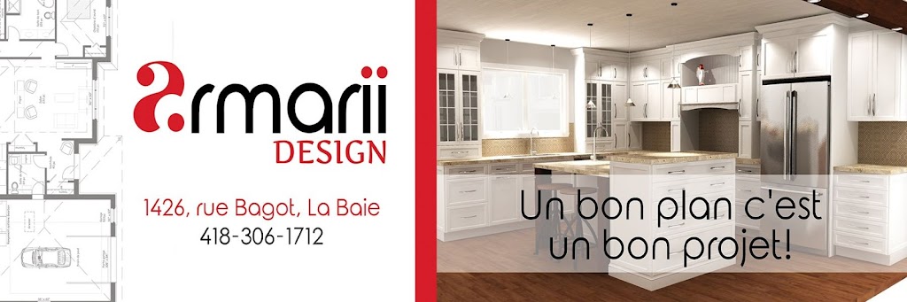 Armarii Design | 1426 Rue Bagot, La Baie, QC G7B 2P5, Canada | Phone: (418) 306-1712