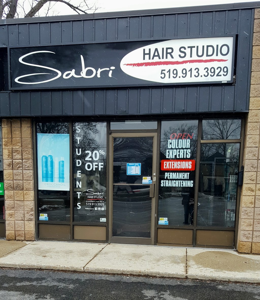 Sabri Hair Studio | 25 Oxford St W, London, ON N6H 1R2, Canada | Phone: (519) 913-3929