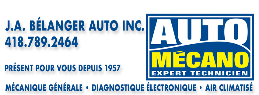 J A Belanger Auto Inc | 4479 Route Principale, Buckland, QC G0R 1G0, Canada | Phone: (418) 789-2464