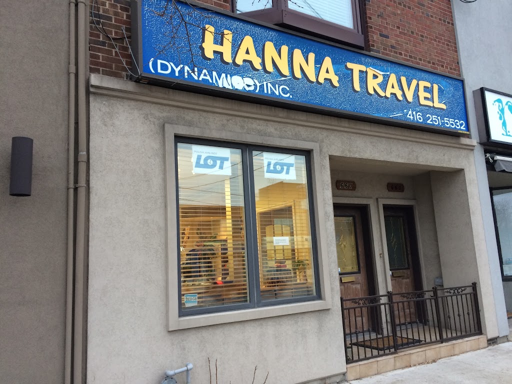 Hanna Travel | 660 The Queensway, Etobicoke, ON M8Y 1K7, Canada | Phone: (416) 251-5532